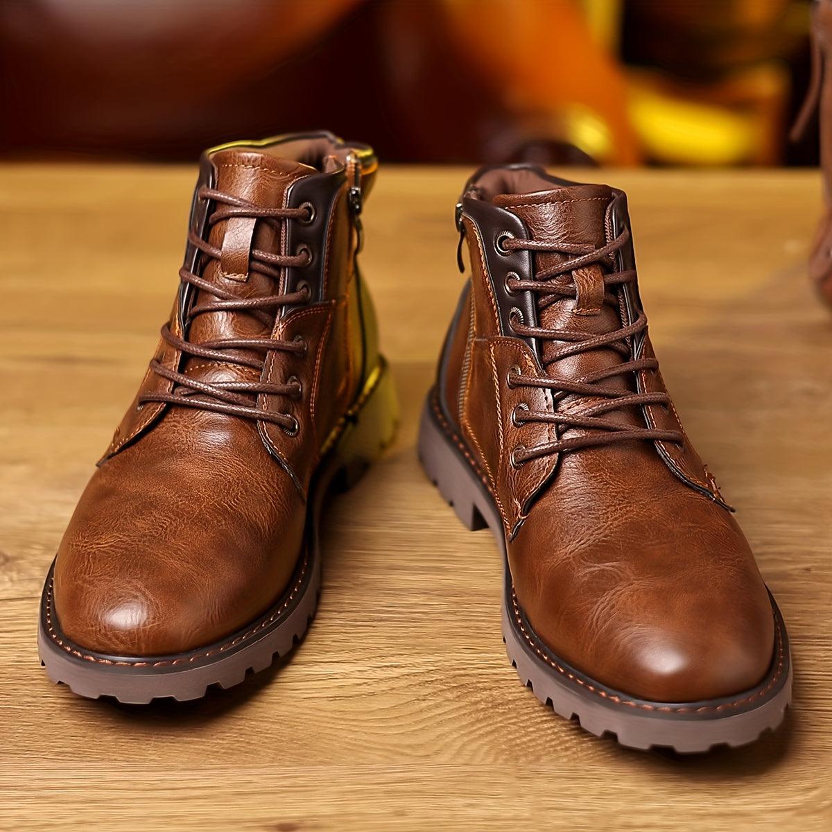 Men's Zipper Dress Boots – Elegant and Durable Footwear Sutton James