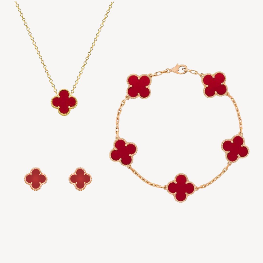 Clover Jewelry Set - Gold Sutton James
