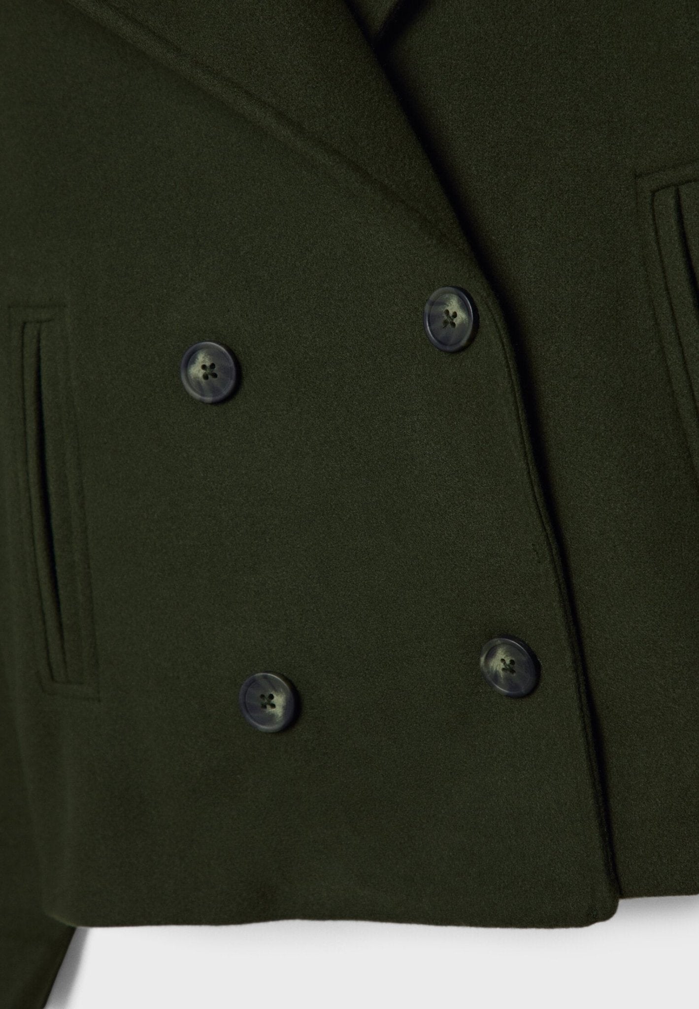 Women's Oversized Double-Breasted Short Jacket – Sutton James Sutton James
