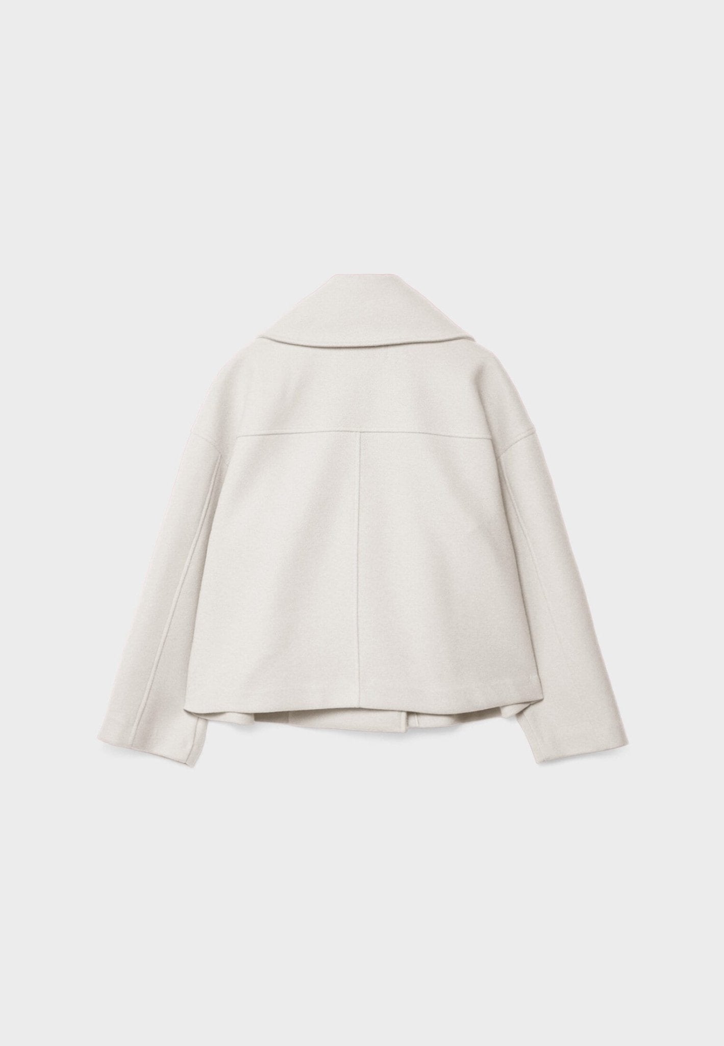 Women's Oversized Double-Breasted Short Jacket – Sutton James Sutton James
