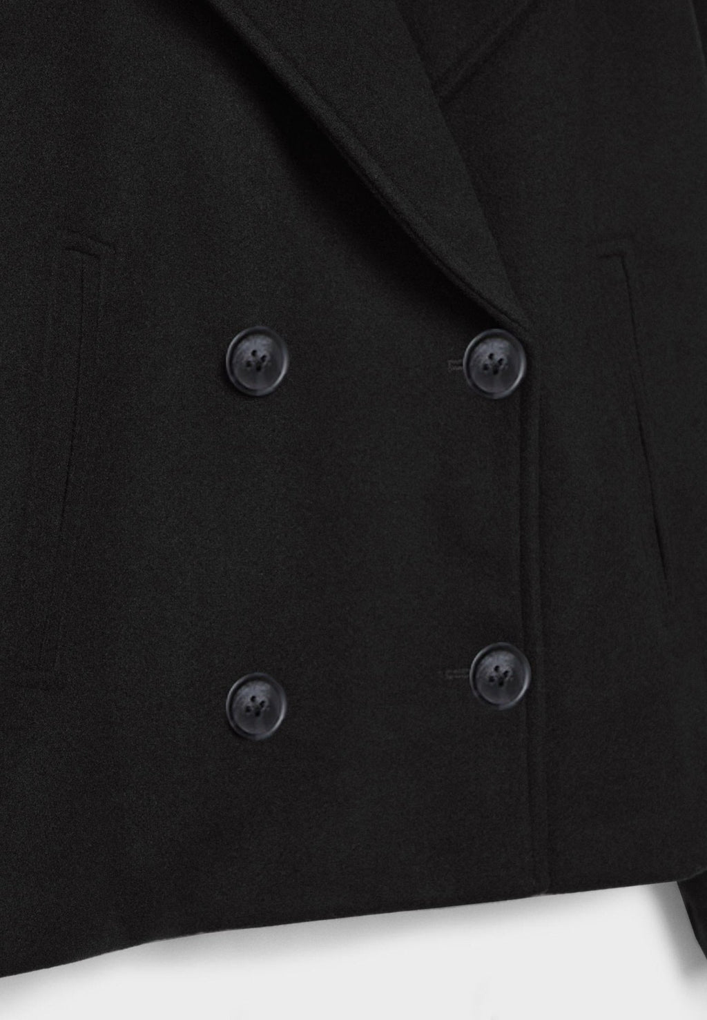 Women's Oversized Double-Breasted Short Jacket – Sutton James Sutton James