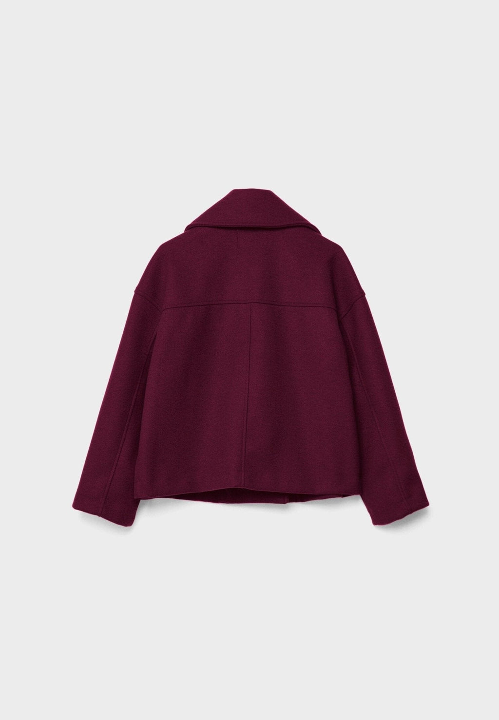 Women's Oversized Double-Breasted Short Jacket – Sutton James Sutton James