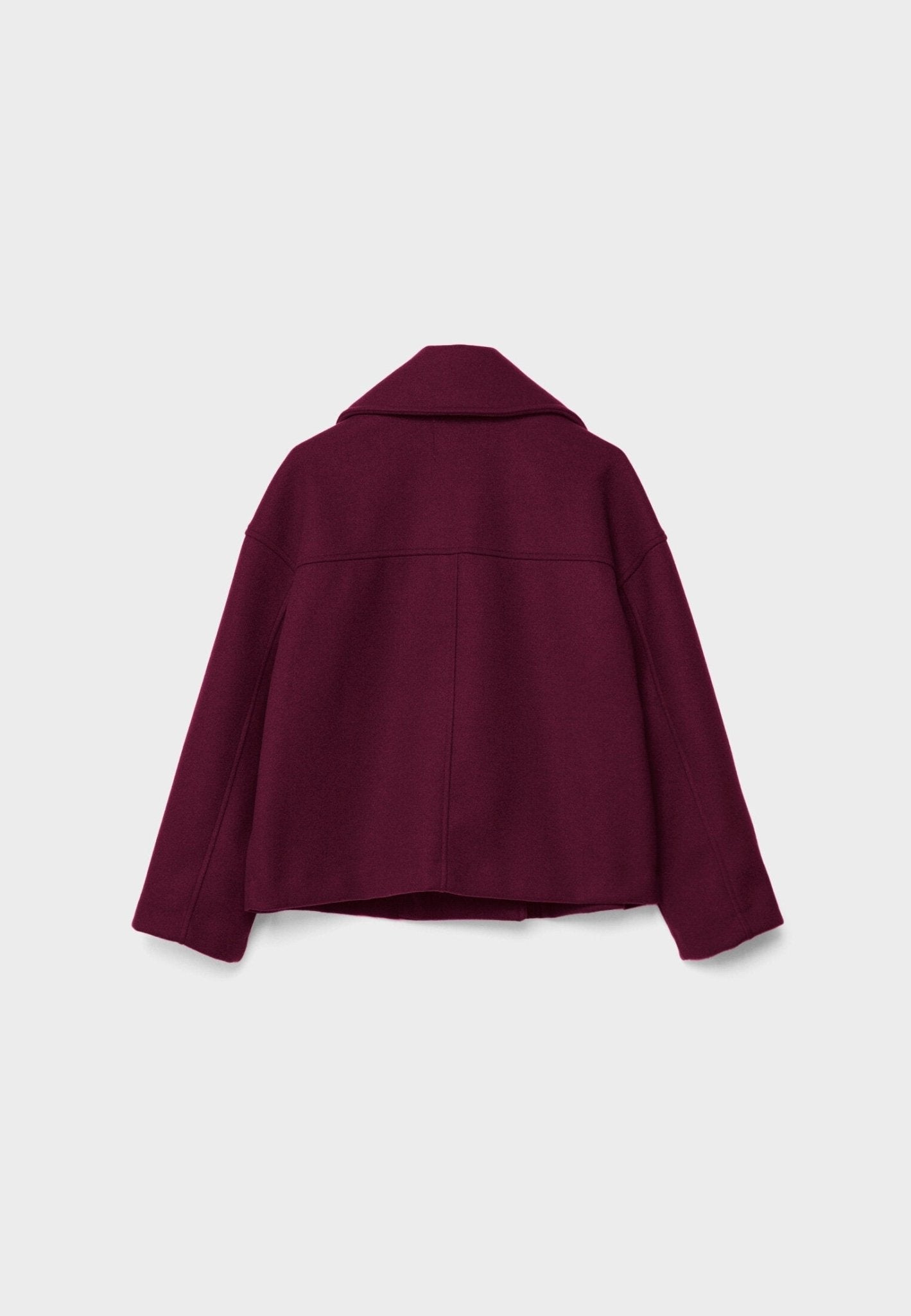 Women's Oversized Double-Breasted Short Jacket – Sutton James Sutton James