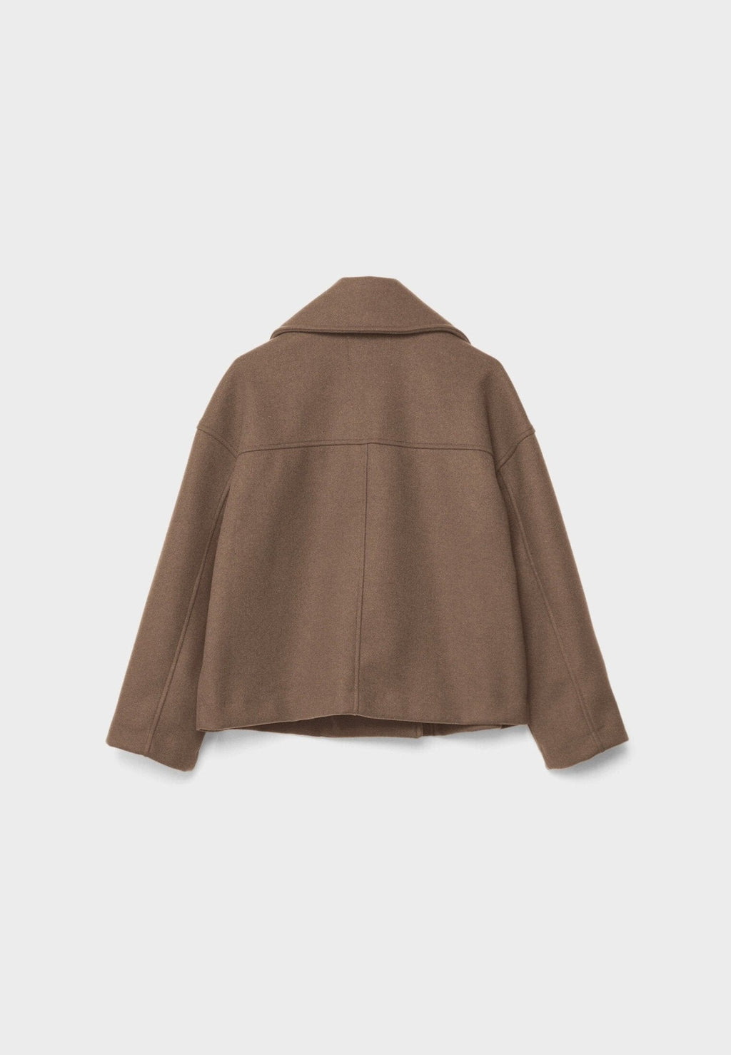 Women's Oversized Double-Breasted Short Jacket – Sutton James Sutton James