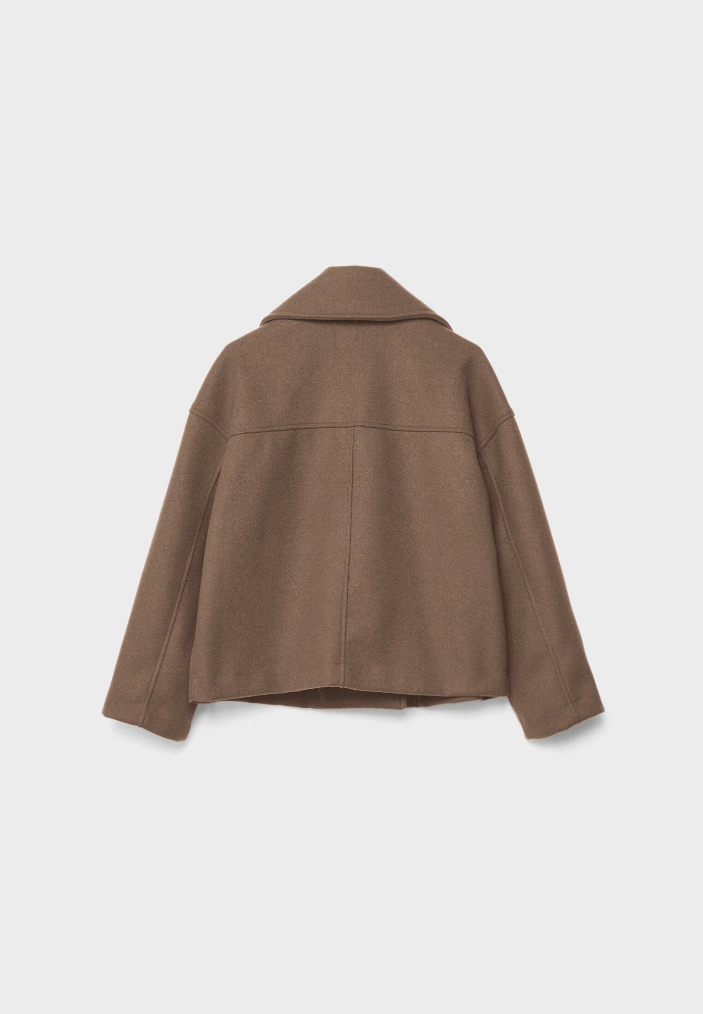 Women's Oversized Double-Breasted Short Jacket – Sutton James Sutton James