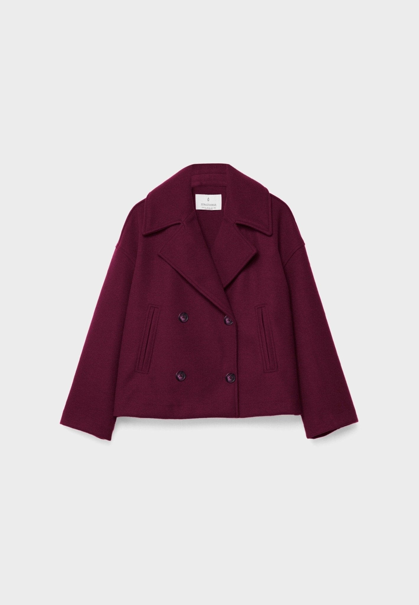 Women's Oversized Double-Breasted Short Jacket – Sutton James Sutton James