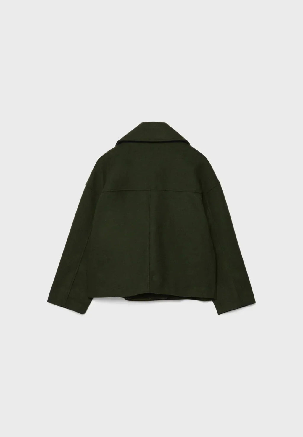 Women's Oversized Double-Breasted Short Jacket – Sutton James Sutton James