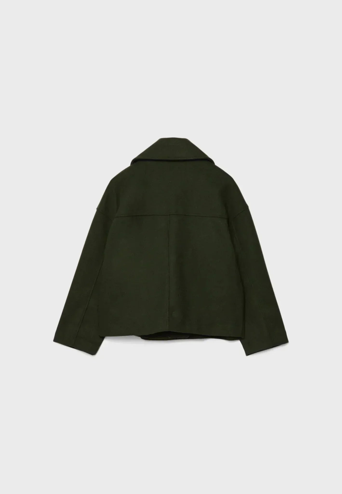 Women's Oversized Double-Breasted Short Jacket – Sutton James Sutton James