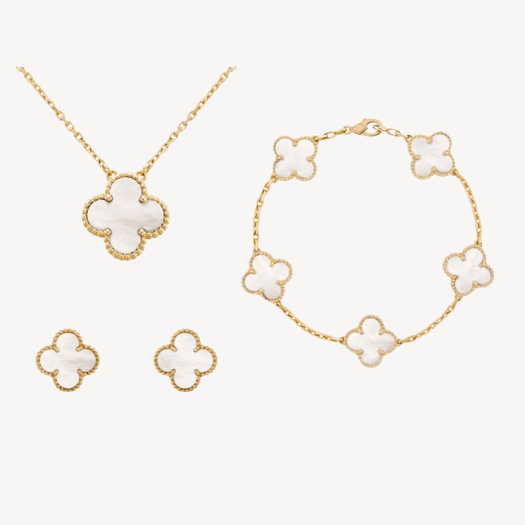 Clover Jewelry Set - Gold Sutton James